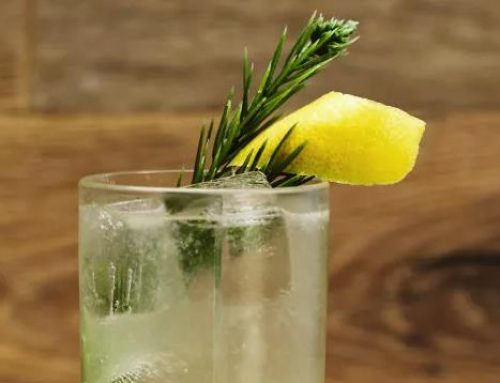 Gin Cocktail “Forest Sprite” (Winter Cocktail)