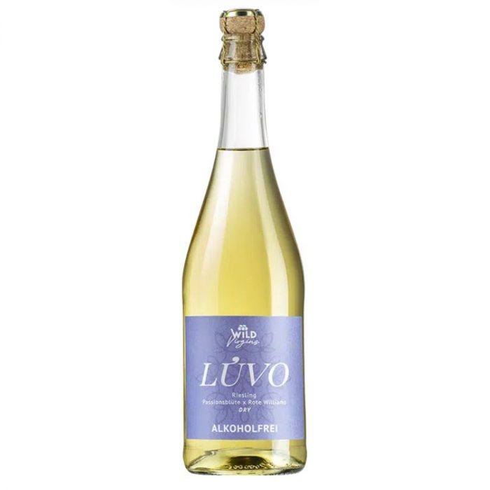 Wild Secco Lúvo Riesling & Passionsblüte & Rote Williams alkoholfrei
